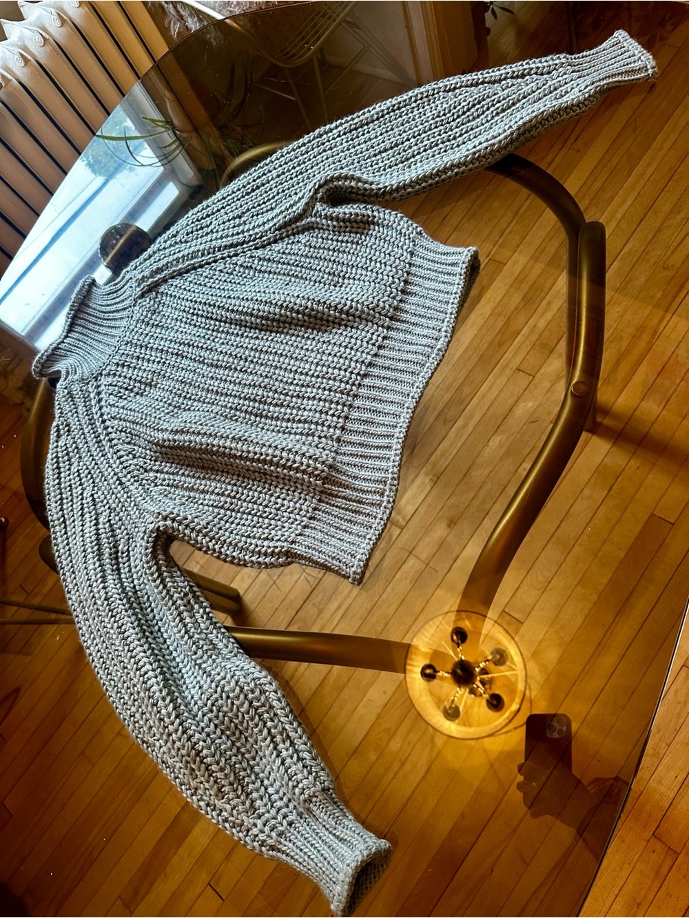 H&M Cozy Knit Turtleneck Sweater - Blue - Picture 5 of 10